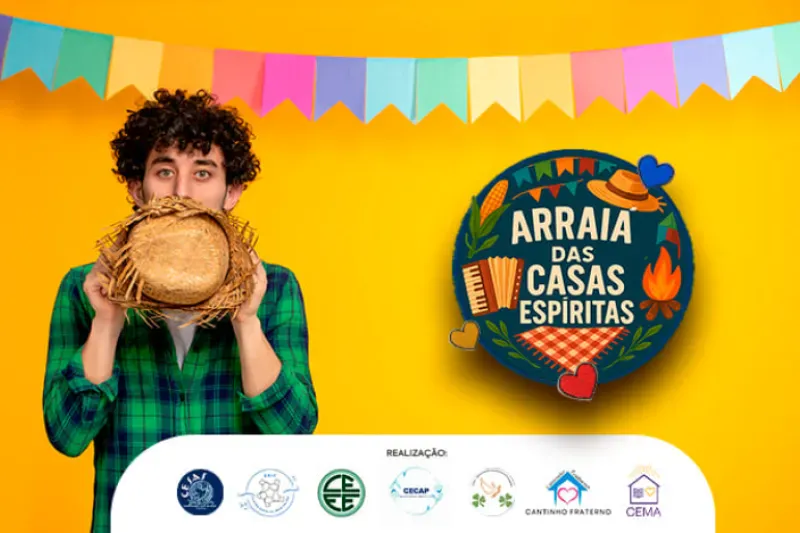 Arraiá das Casas Espíritas
