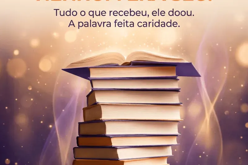 Feirão de Livros Espíritas — Especial Chico Xavier