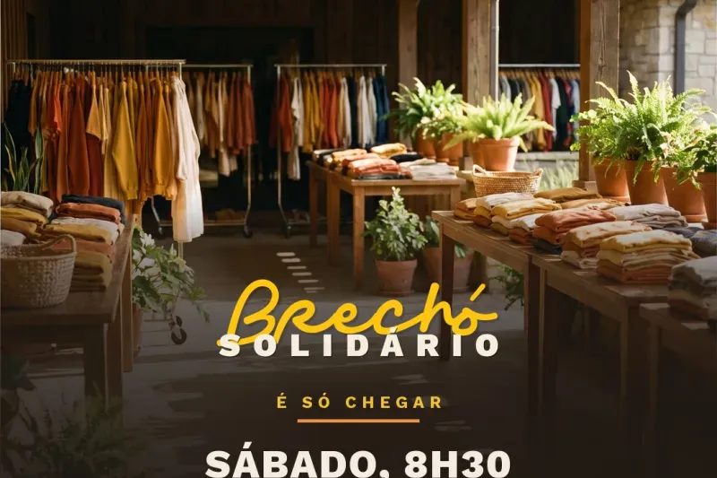 Brechó Solidário do CEMA — 26 de setembro de 2026
