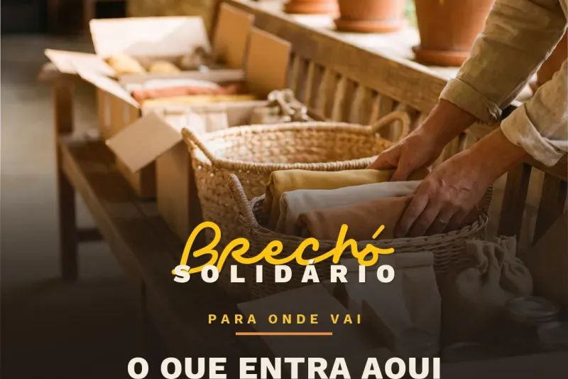 Brechó Solidário do CEMA — 26 de setembro de 2026