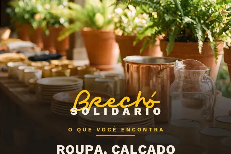 Brechó Solidário do CEMA — 26 de setembro de 2026