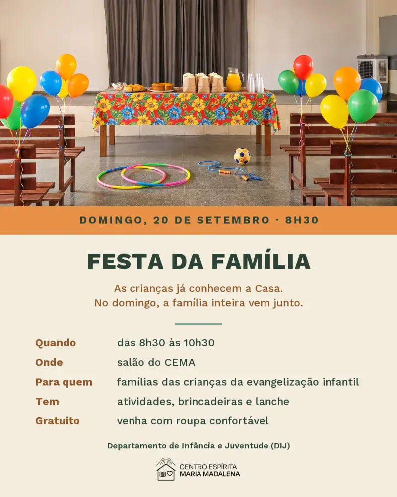 Festa da Família - 2026