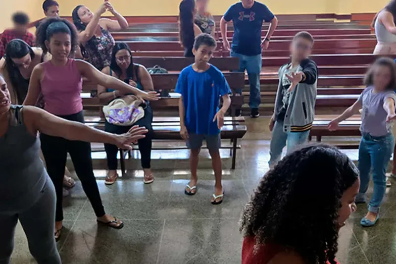Retorno das Atividades da Evangelização Infantil no CEMA