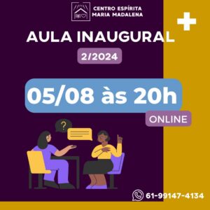 Aula Inaugural 2º semestre