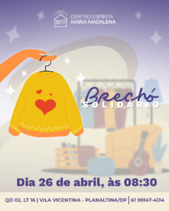 Brechó Solidário