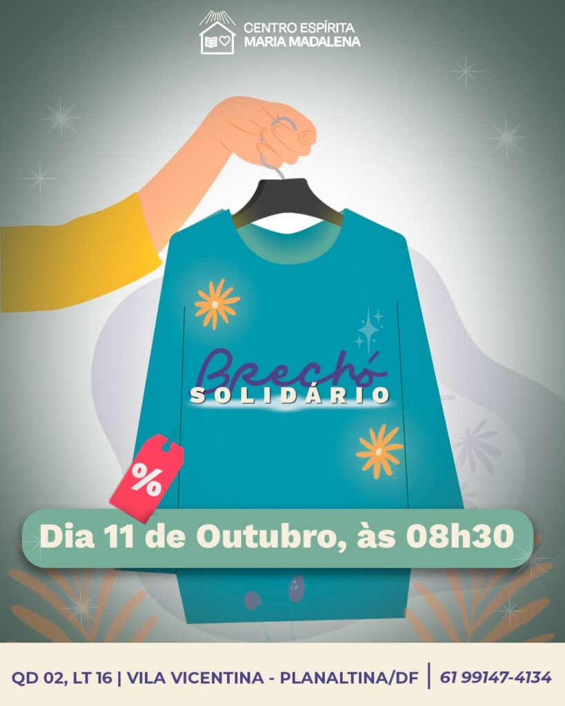 Brechó Solidário - 11.10