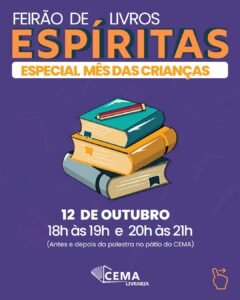 Feirão de Livros Espíritas – Mês de Outubro