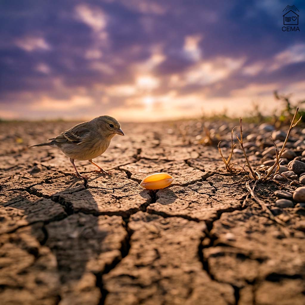 Solo endurecido da Parábola do Semeador — o coração fechado pelo orgulho que resiste às sementes do Evangelho