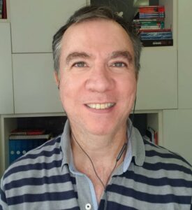 Retrato de Jefferson Bellomo, palestrante da Comunhão Espírita de Brasília