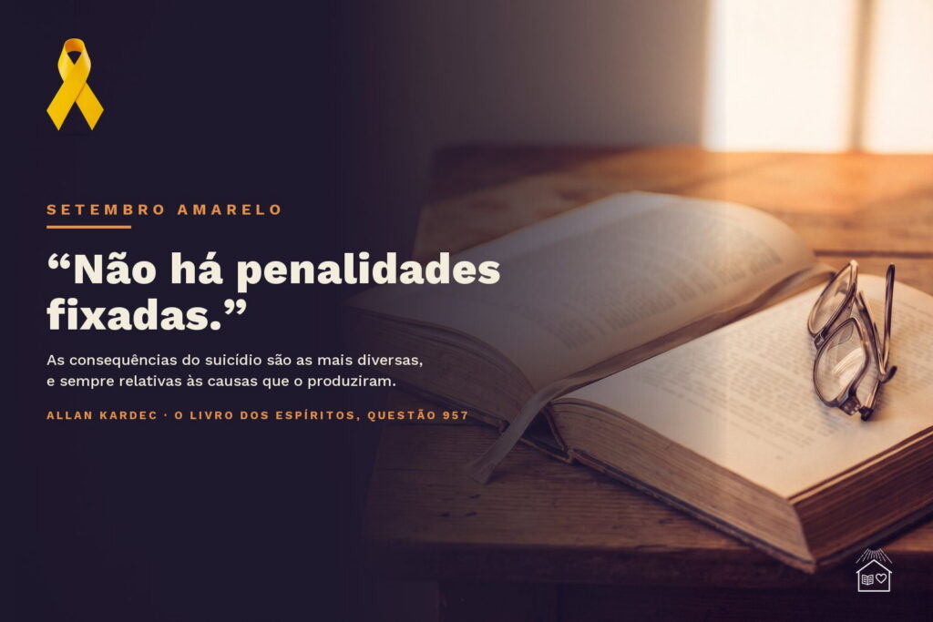 Setembro Amarelo e o Espiritismo: a valorização da vida começa na escuta