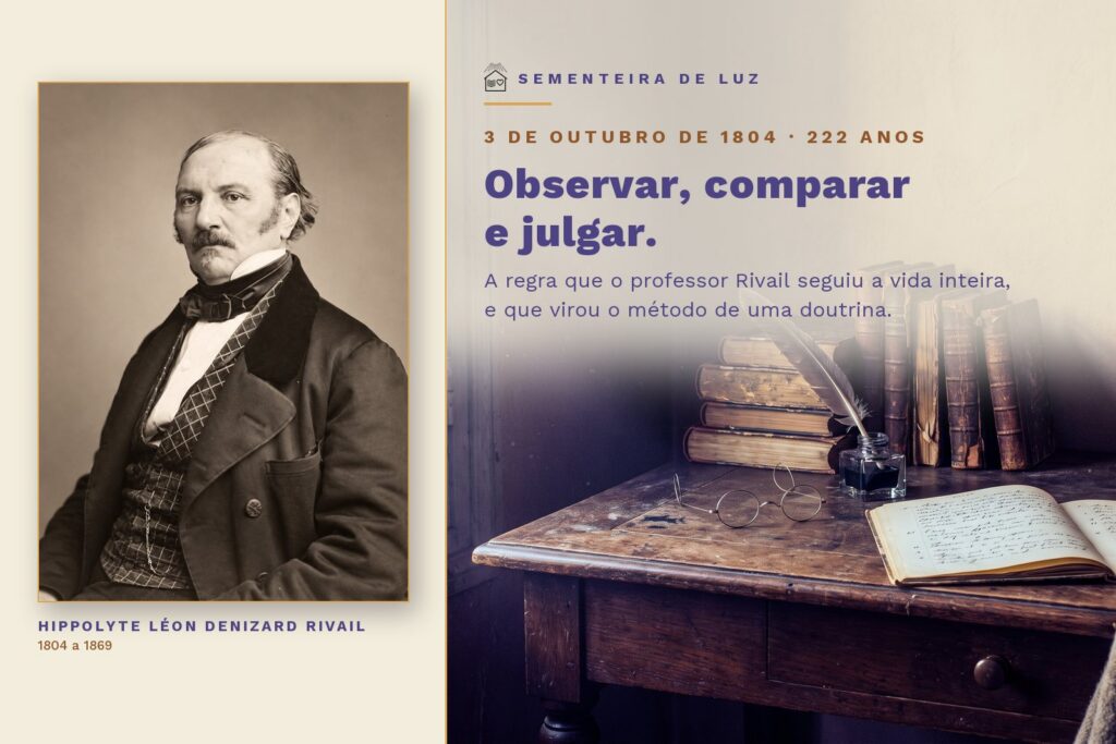 Allan Kardec, educador: 222 Anos do Homem que Ensinou a Estudar o Invisível