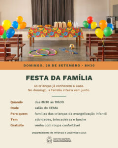 Festa da Família – 2026