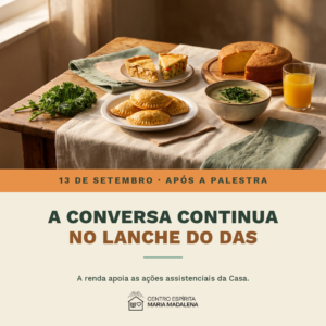Venda de lanches após a palestra – Setembro Amarelo